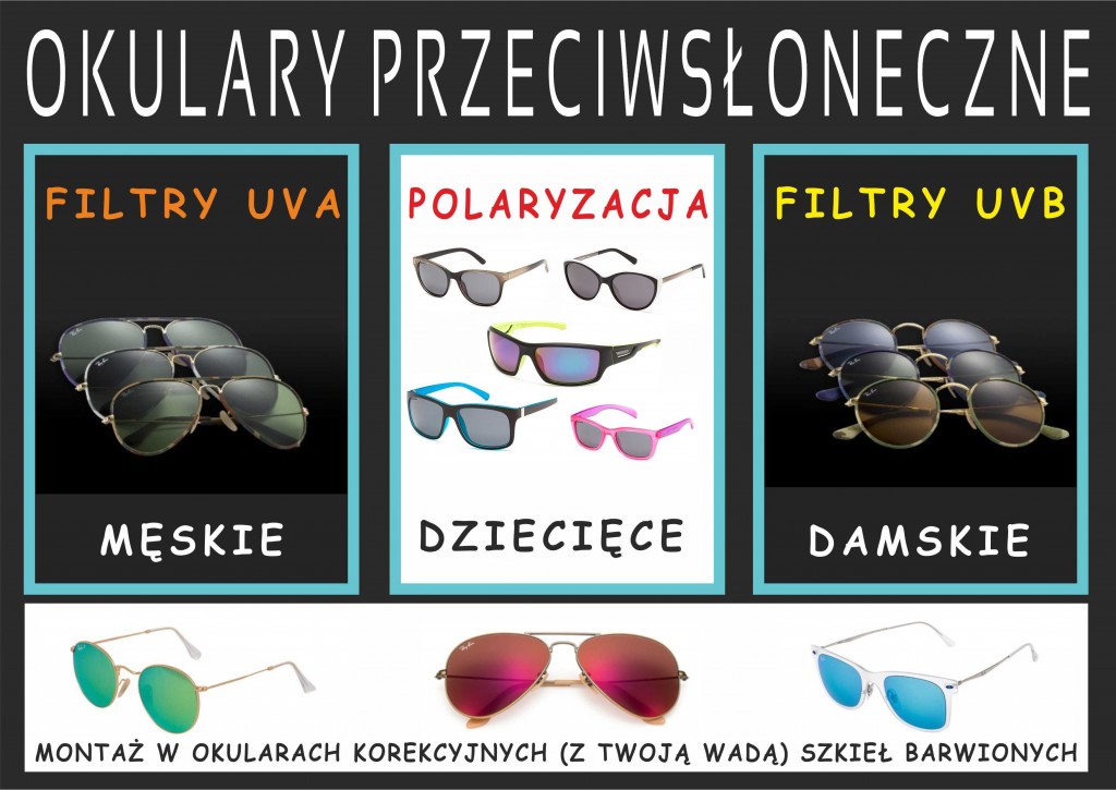 Oferta okularów słonecznych